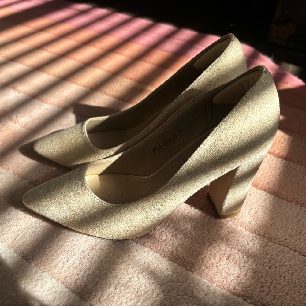 Classic Beige Heels